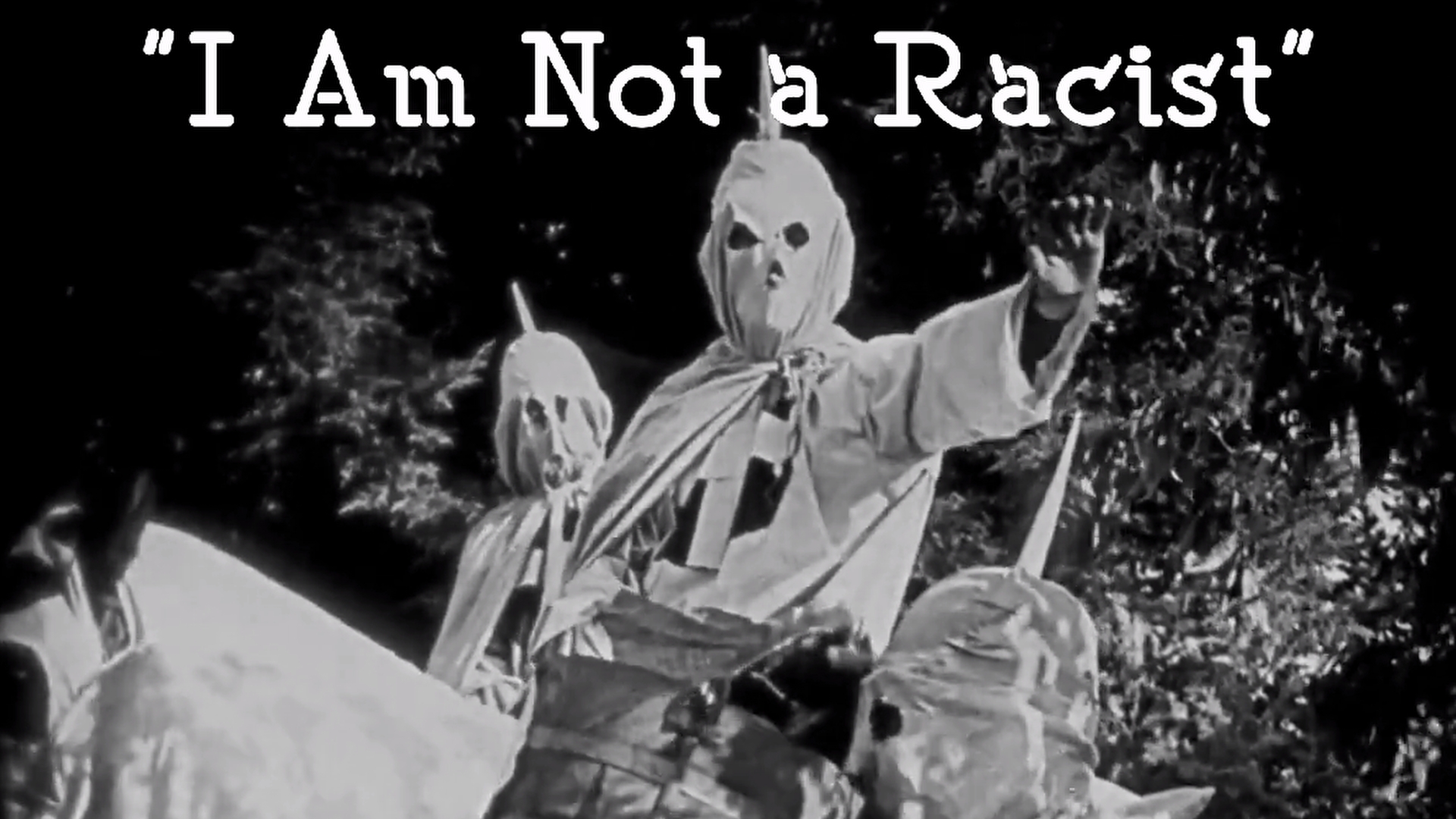 I Am Not a Racist