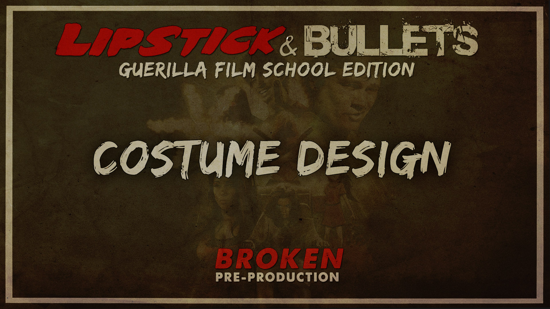 BROKEN - Pre-Production: Costume Design