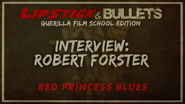 Red Princess Blues - Interview with Robert Forster