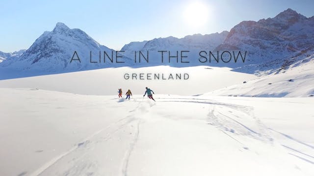 A Line in the Snow - Greenland