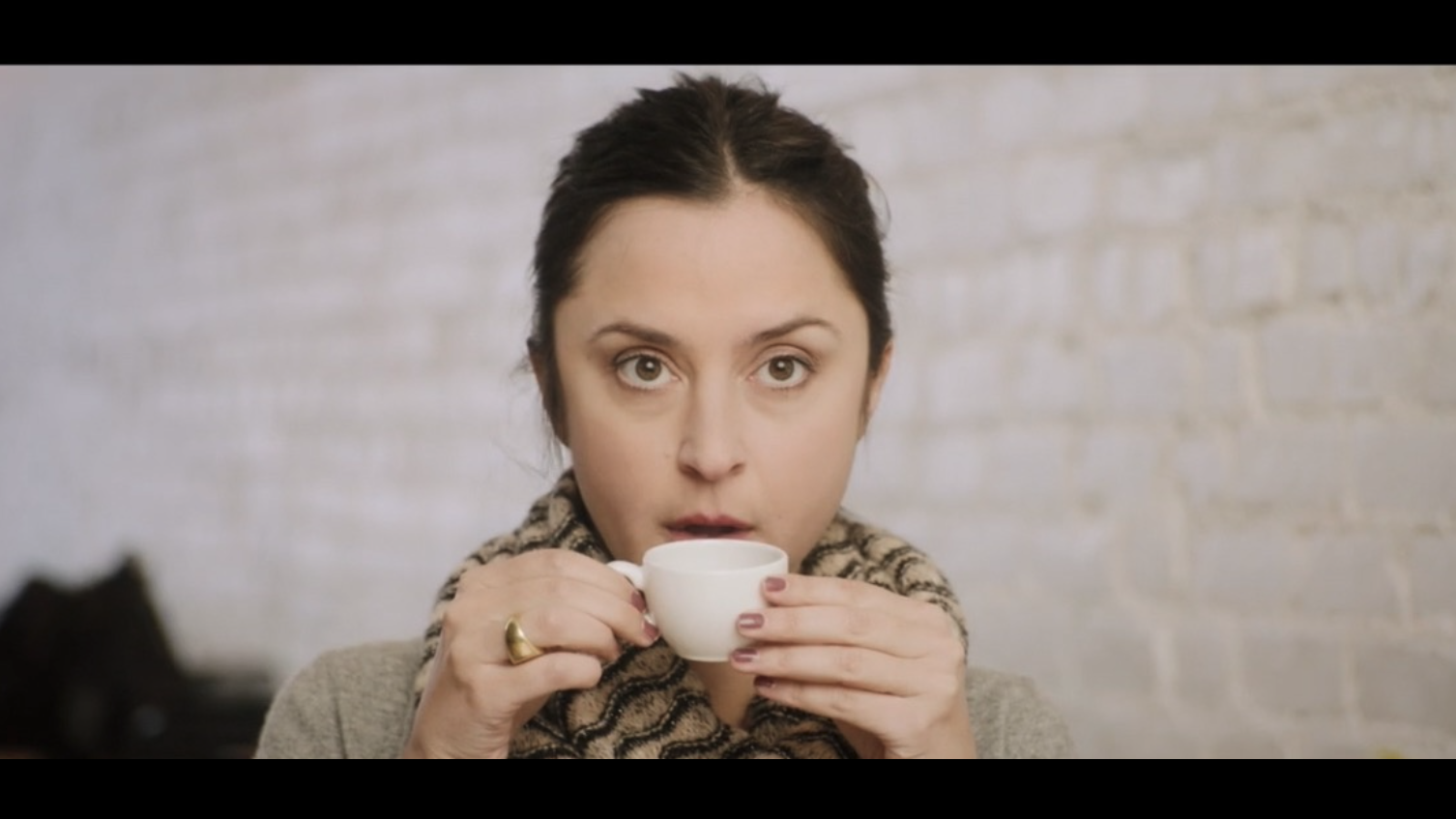 She Grinds Her Own Coffee