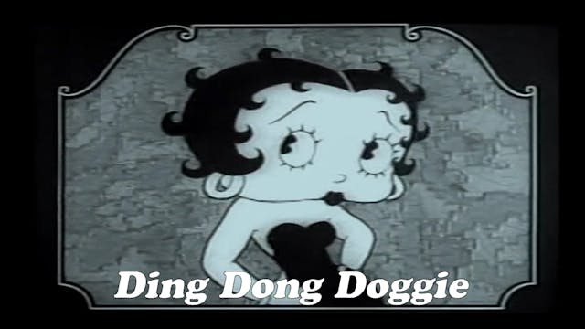 Betty Boop "Ding Dong Doggie"