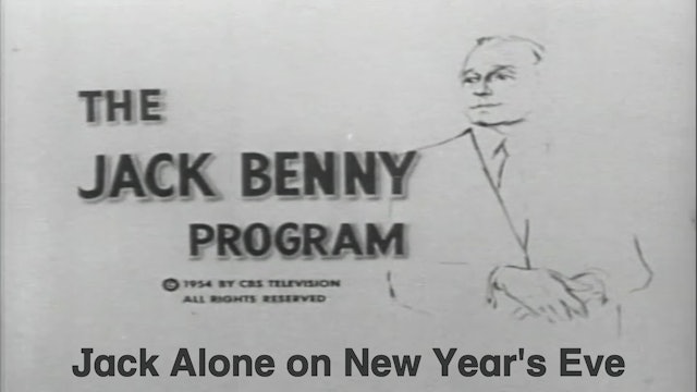 Jack Benny Show "Jack Alone on New Year's Eve"