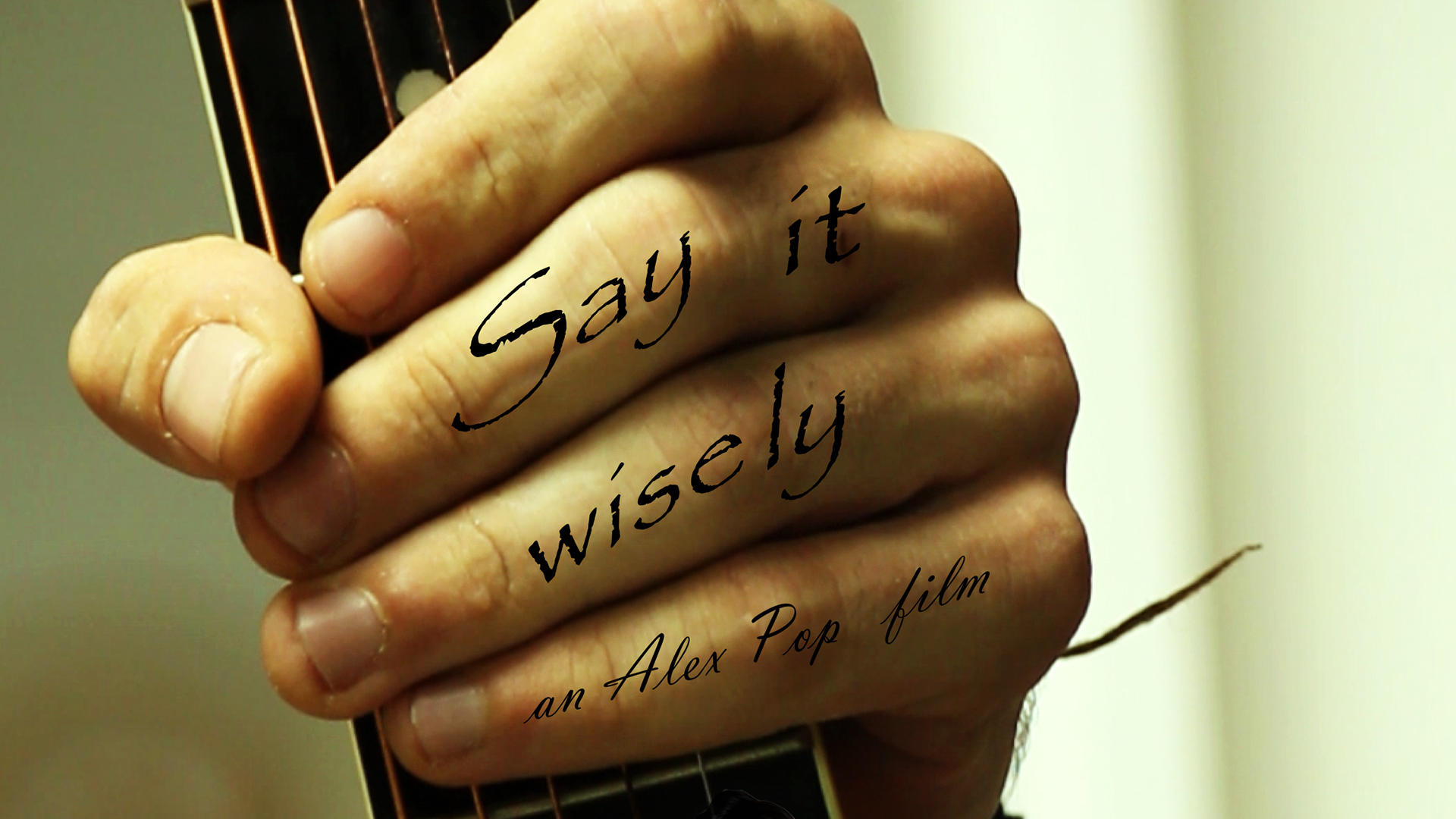 Say It Wisely
