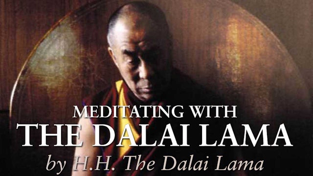 Meditating with The Dalai Lama