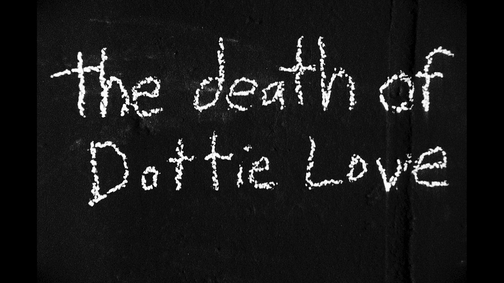 The Death of Dottie Love