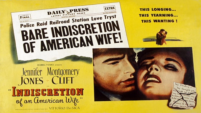 Indiscretion of An American Wife
