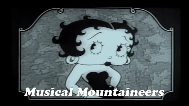 Betty Boop "Musical Mountaineers"