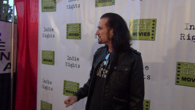 Bruce Kulick from KISS arriving to Fr...