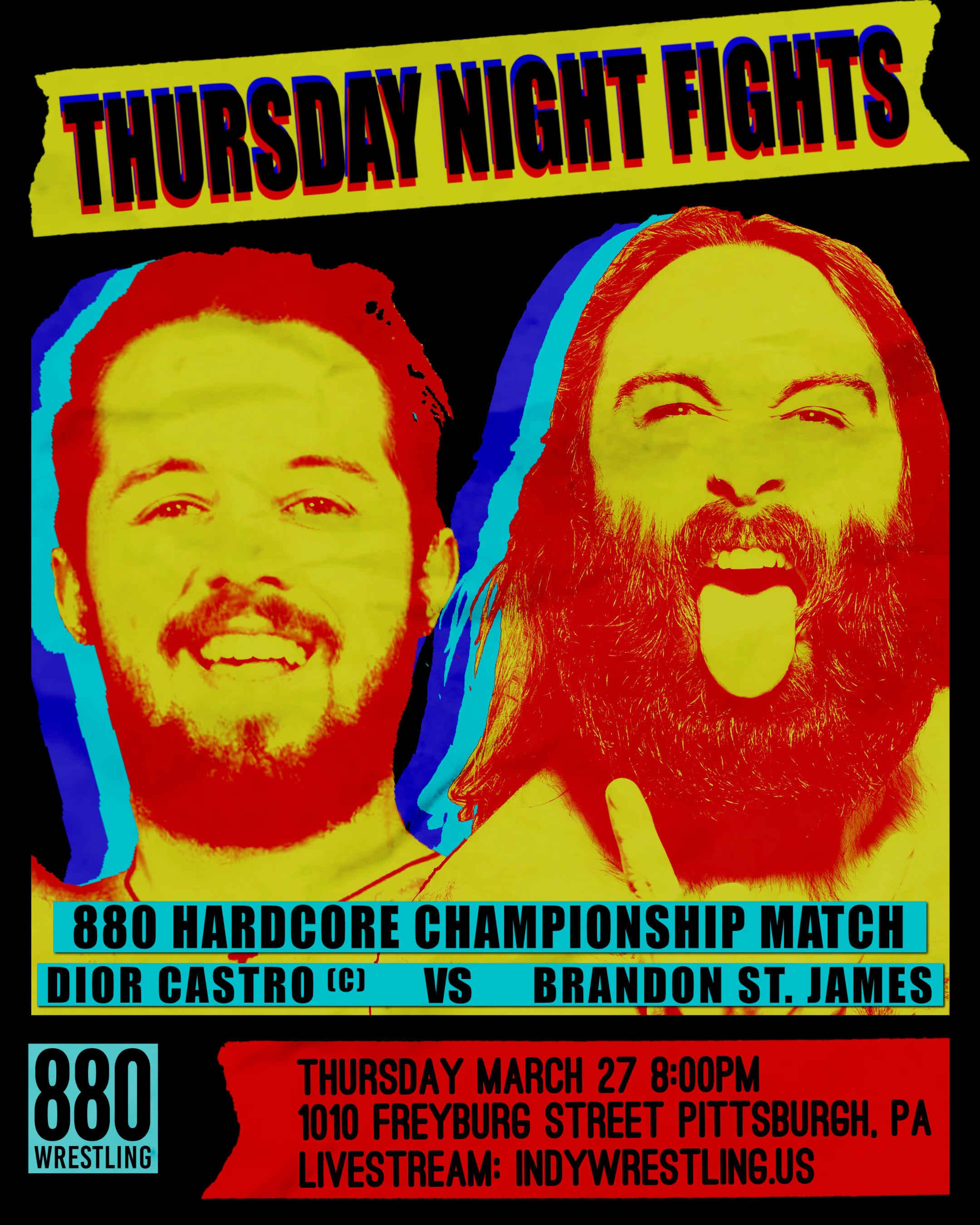 T2T Academy Pittsburgh #ThursdayNightFights - 880 Wrestling