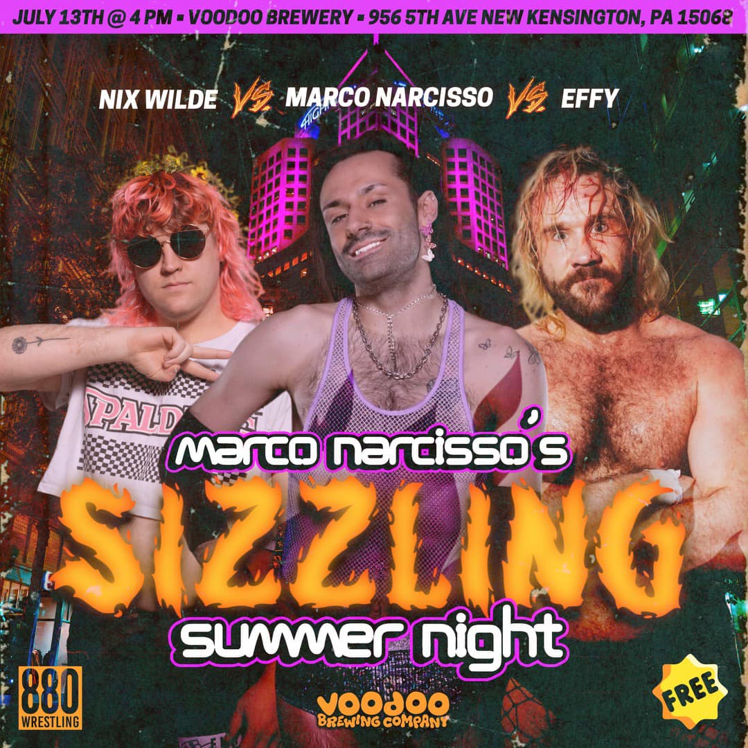 880 Wrestling "Marco Narcisso's Sizzling Summer Nights" - 07/13/2024