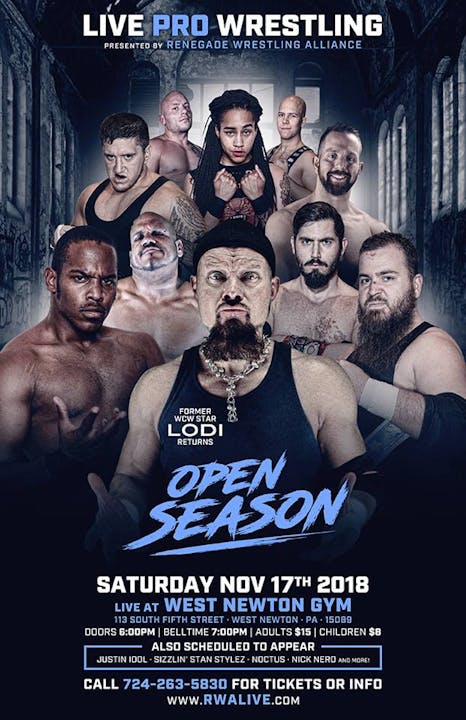 RWA Open Season 2018 - indywrestling.us network