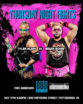 #ThursdayNightFights - 880 Wrestling ...