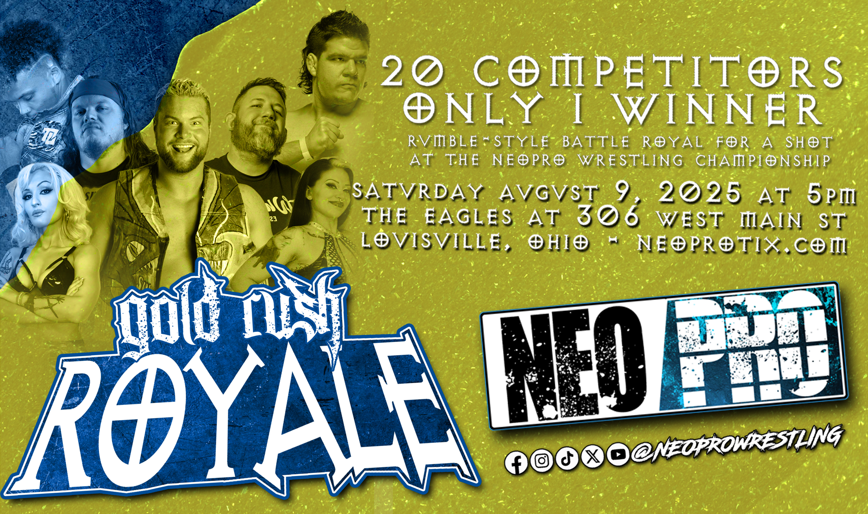 NEOPro Wrestling Gold Rush Royale