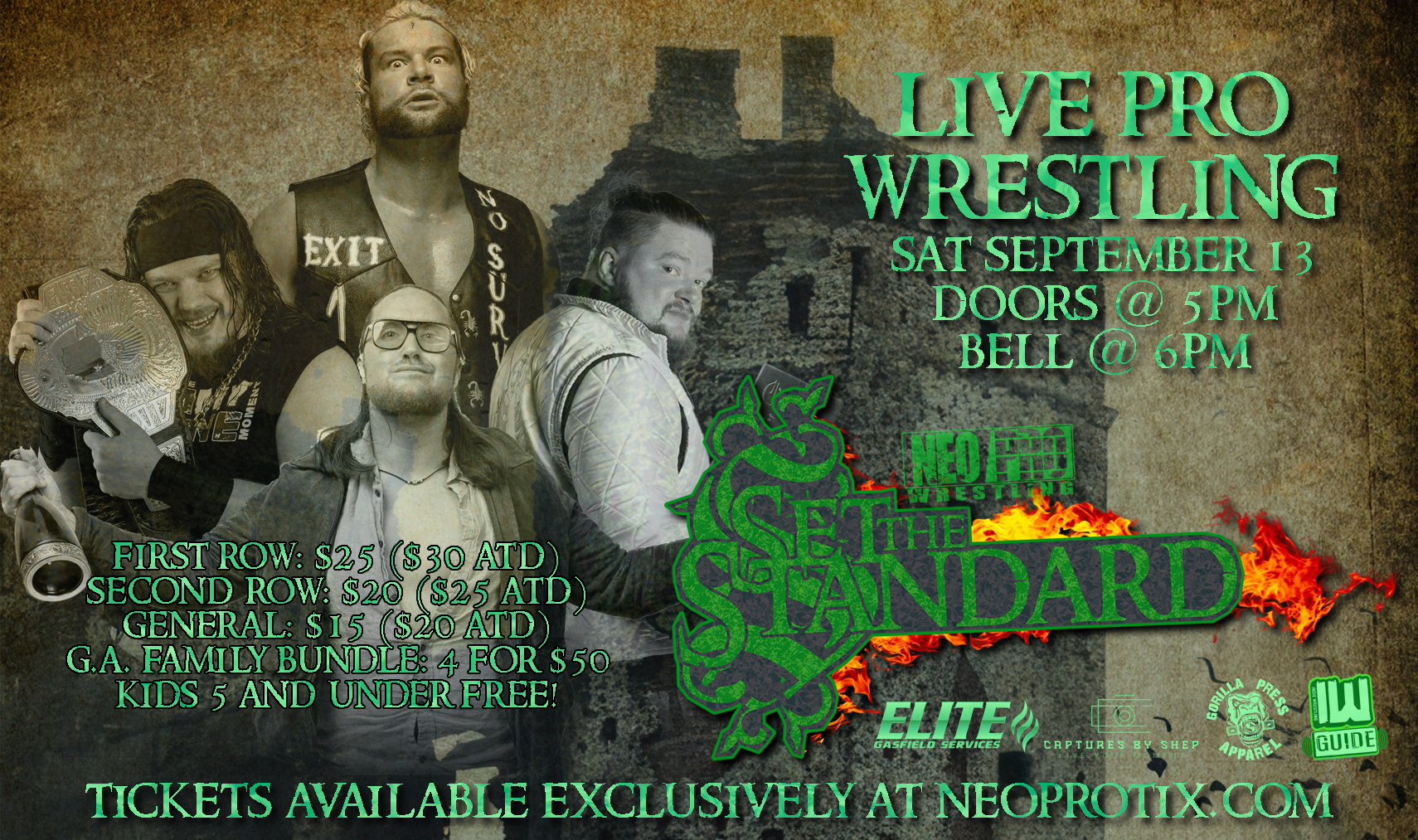 NEOPro Wrestling: Set The Standard 2025