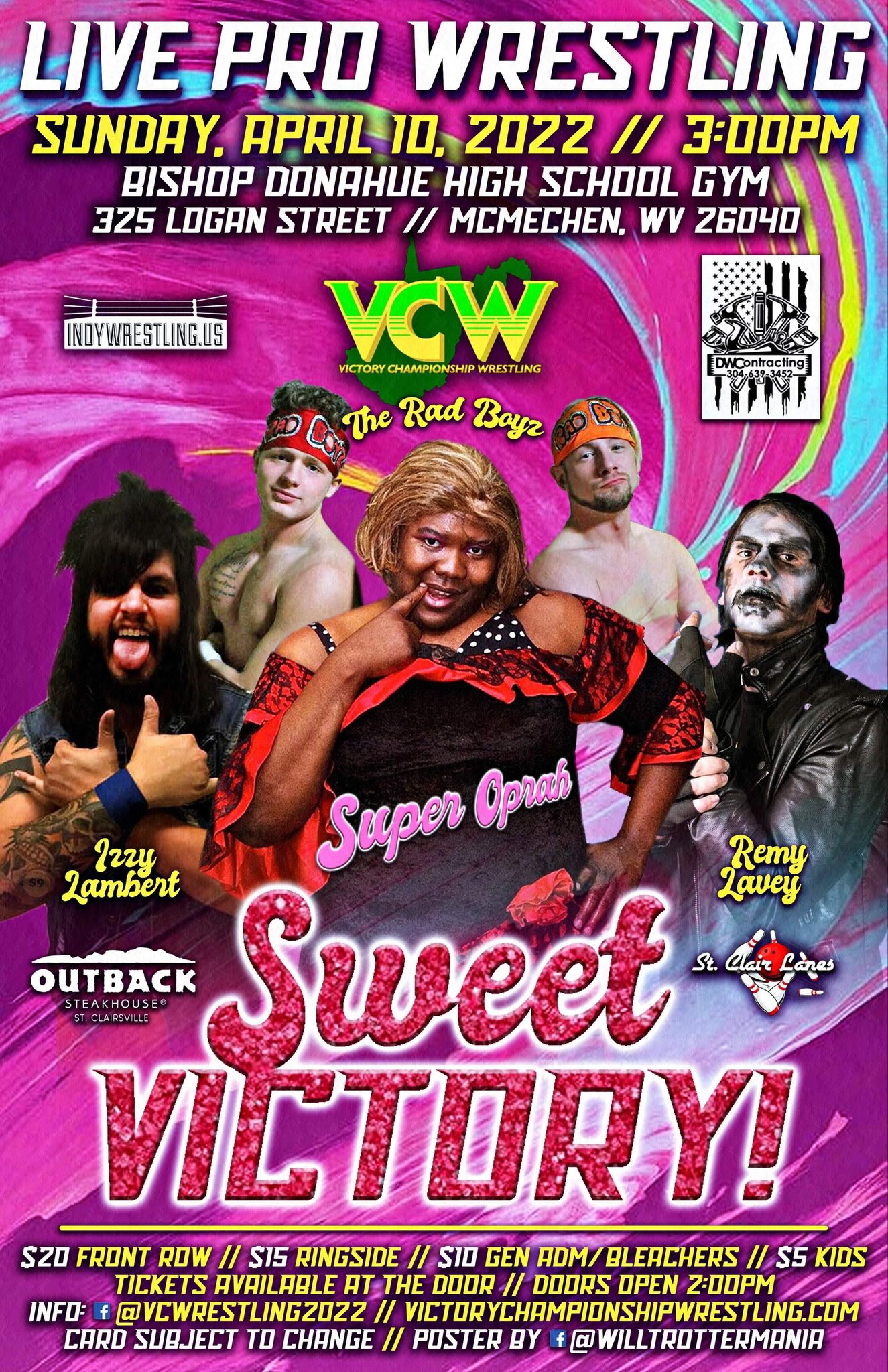 VCW Sweet Victory 4-11-22