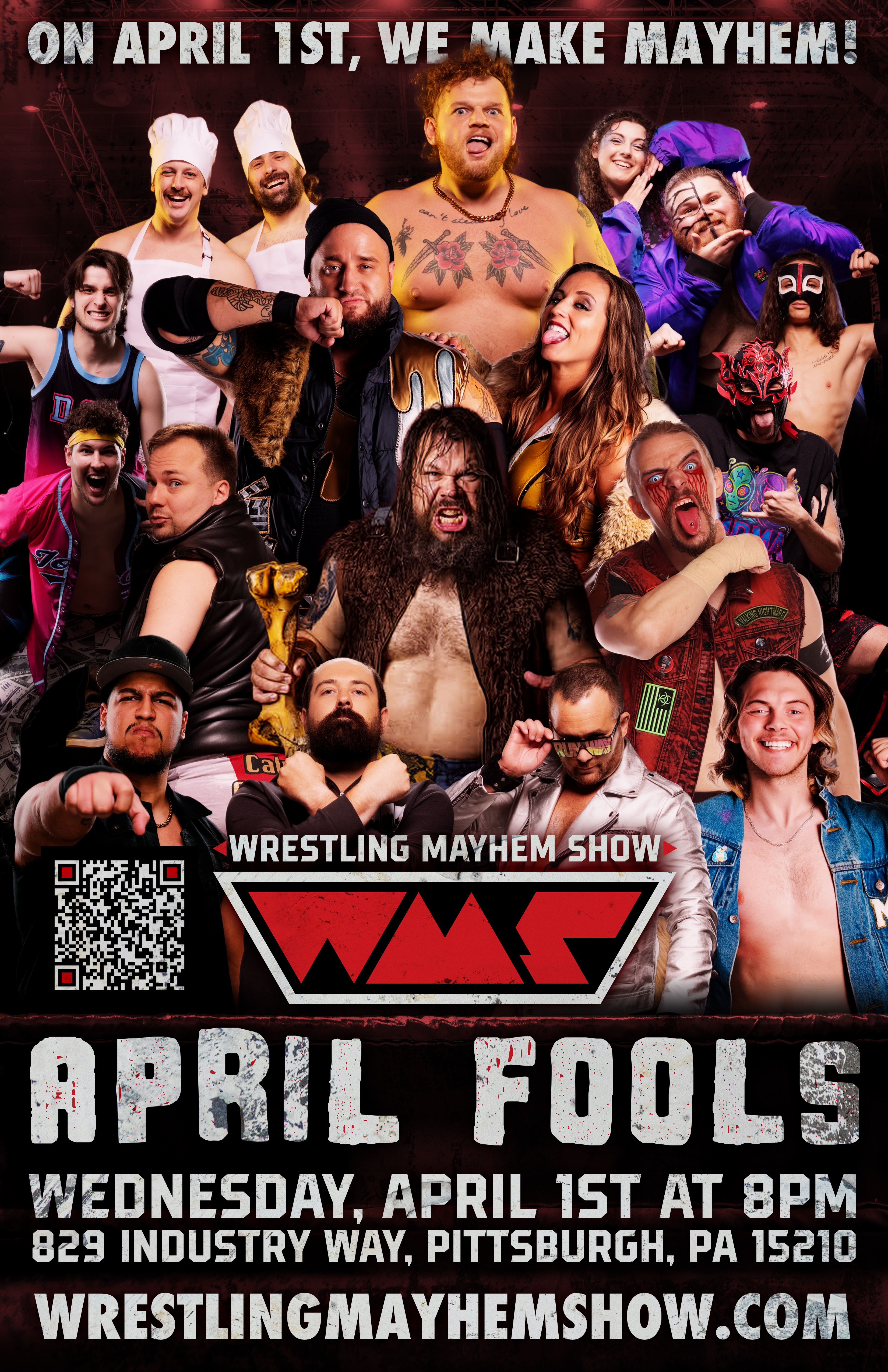Wrestling Mayhem Show Presents: April Fools