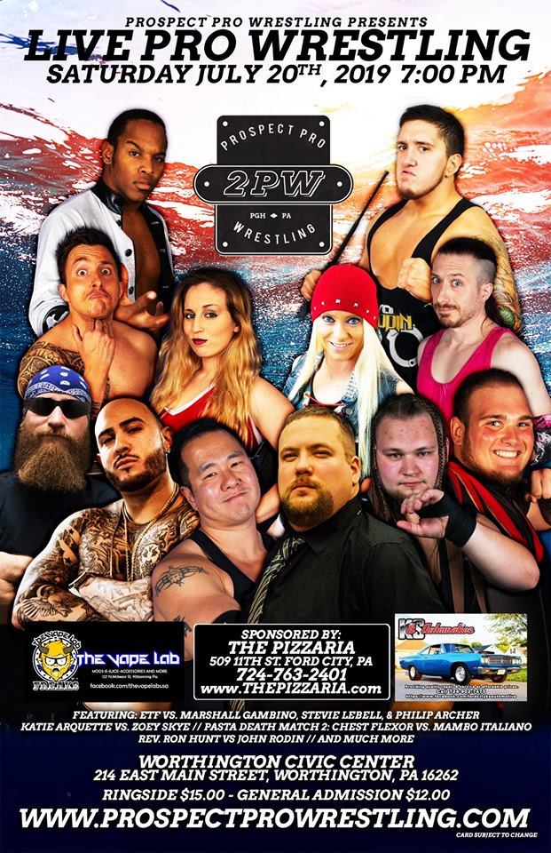 Prospect Pro Wrestling - July 20, 2019