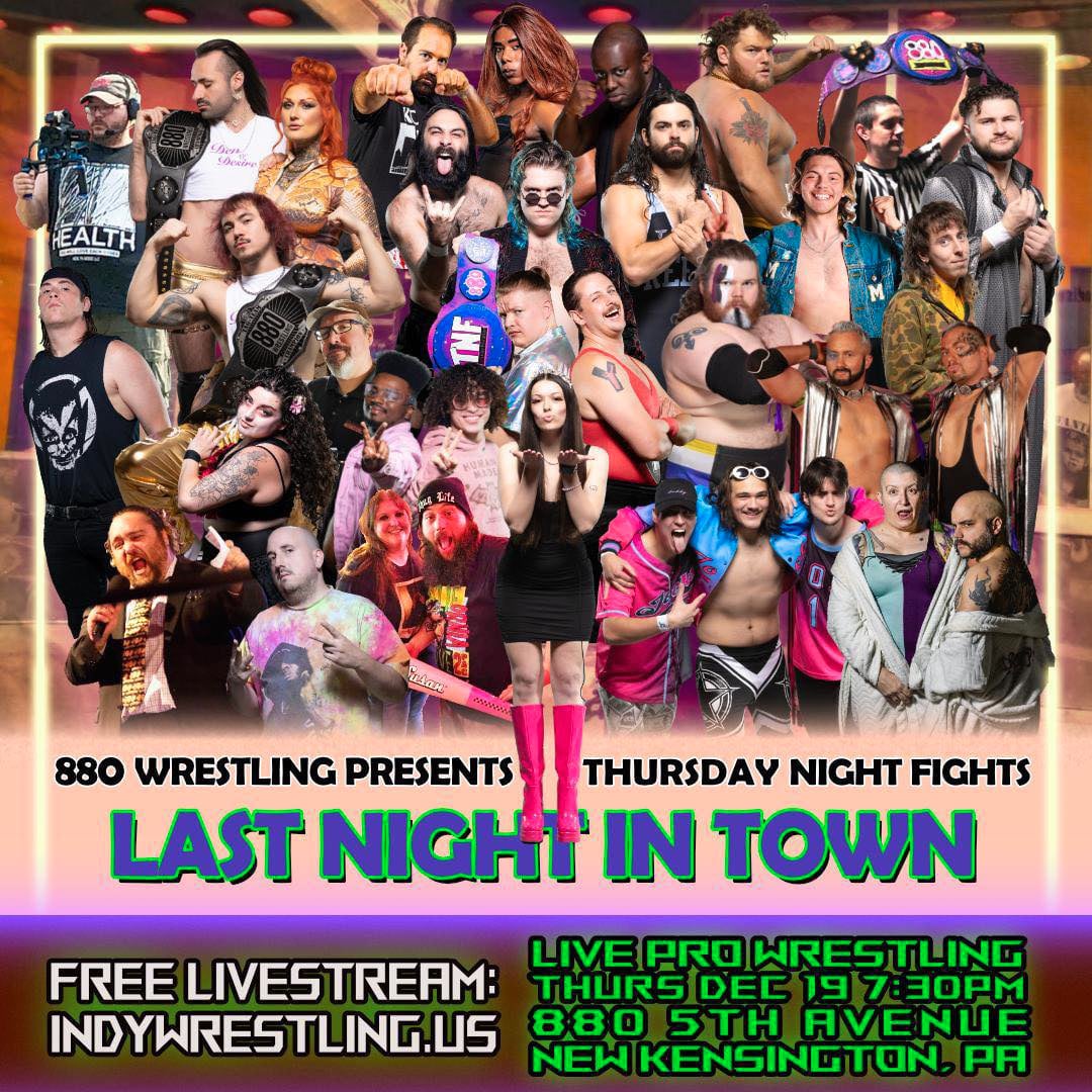 T2T Academy Pittsburgh #ThursdayNightFights - 880 Wrestling
