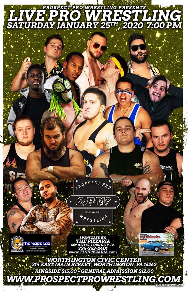 Prospect Pro Wrestling - January 25, 2020