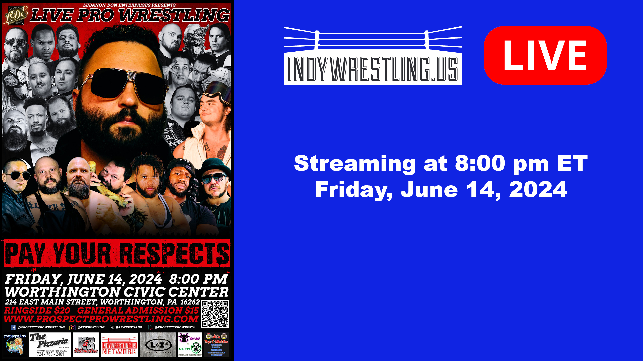 2PW Pay Your Respects 2024