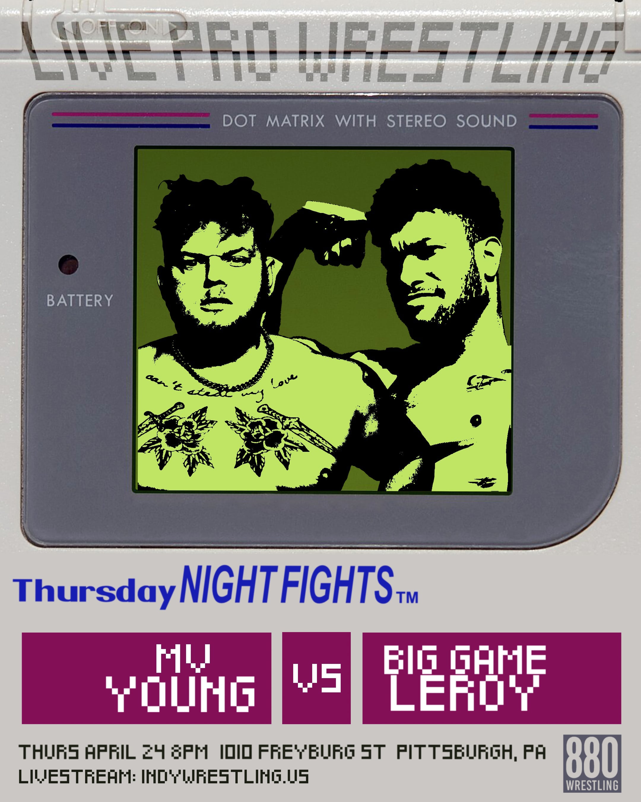 T2T Academy Pittsburgh #ThursdayNightFights - 880 Wrestling