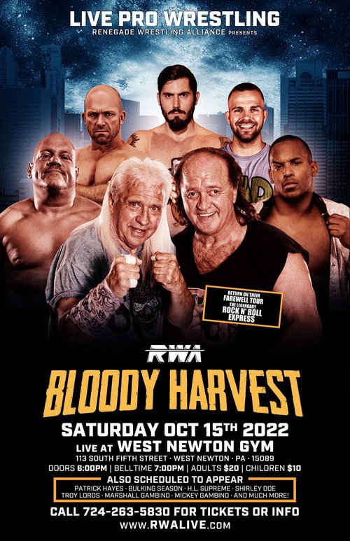 RWA Bloody Harvest 2022