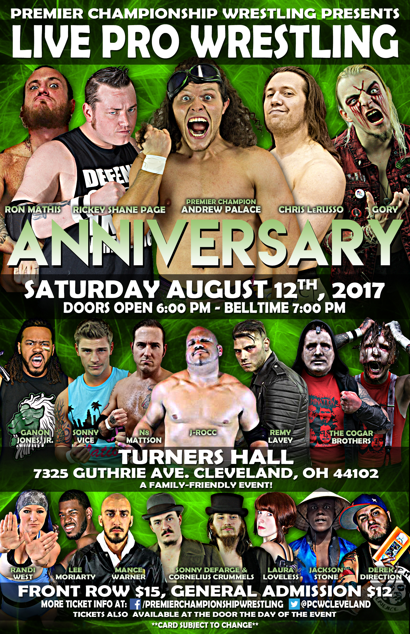 Premier “Anniversary” – August 12, 2017