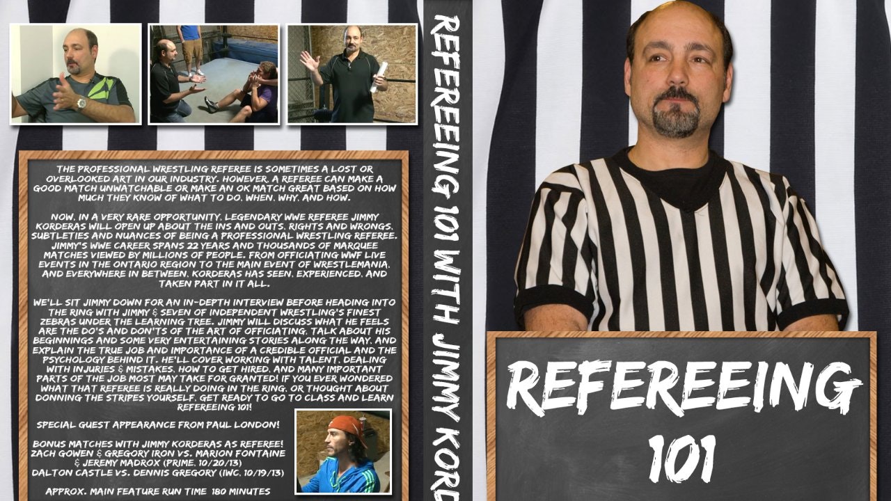 Refereeing 101 with Jimmy Korderas