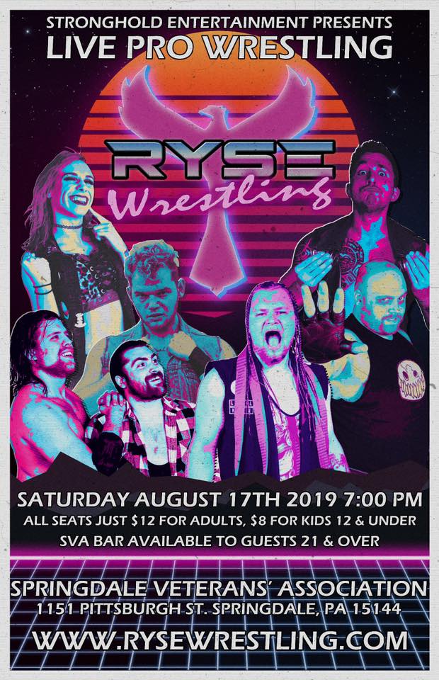 Ryse Wrestling August 17, 2019