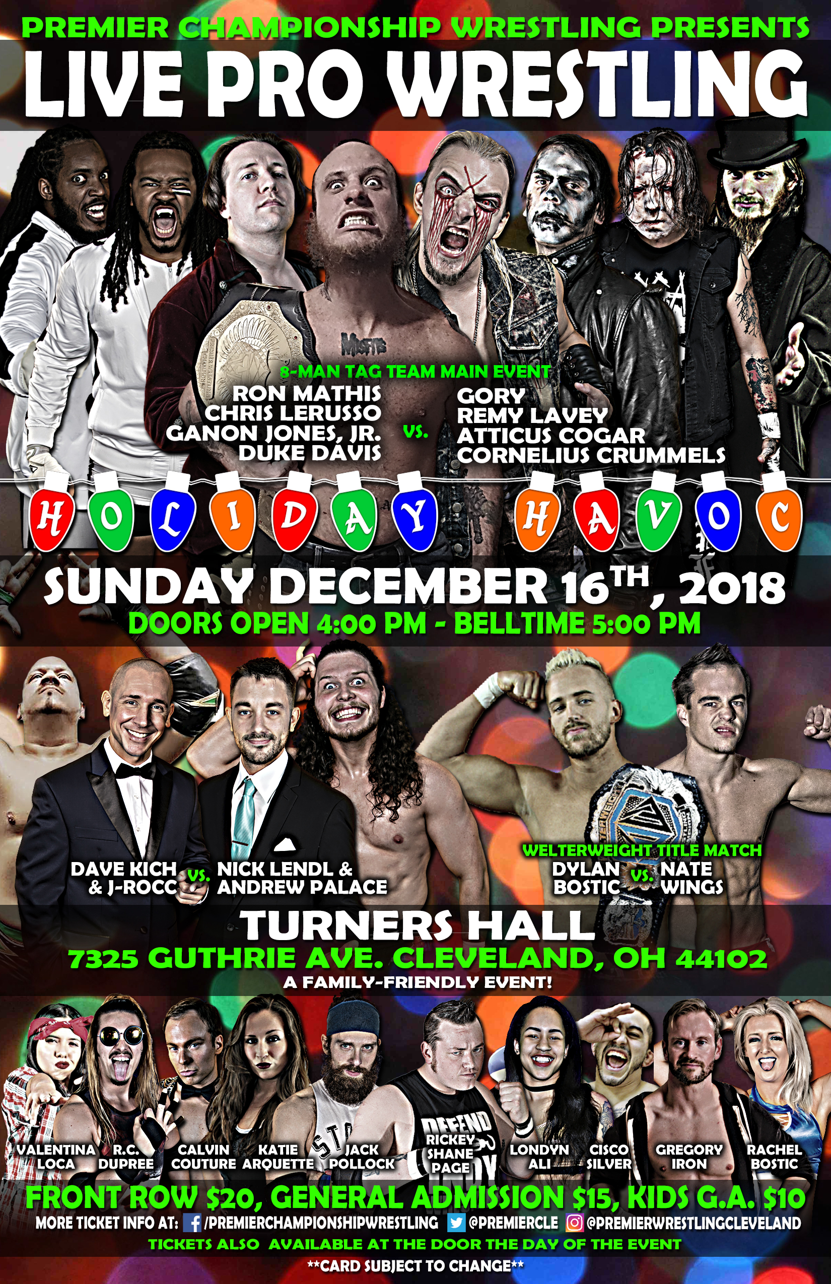 Premier Holiday Havoc 2018