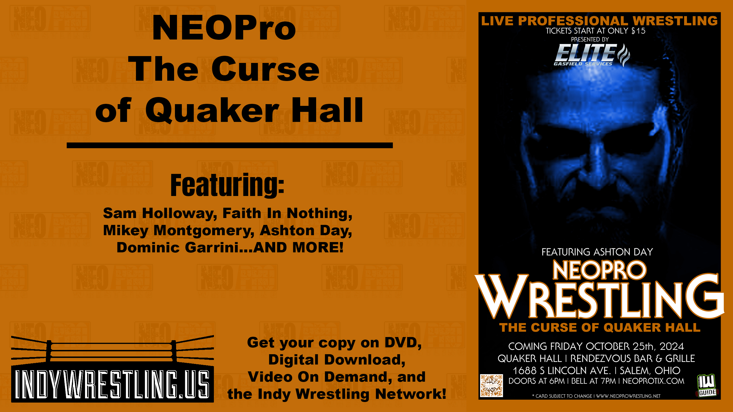 NEOPro Wrestling The Curse Of Quaker Hall