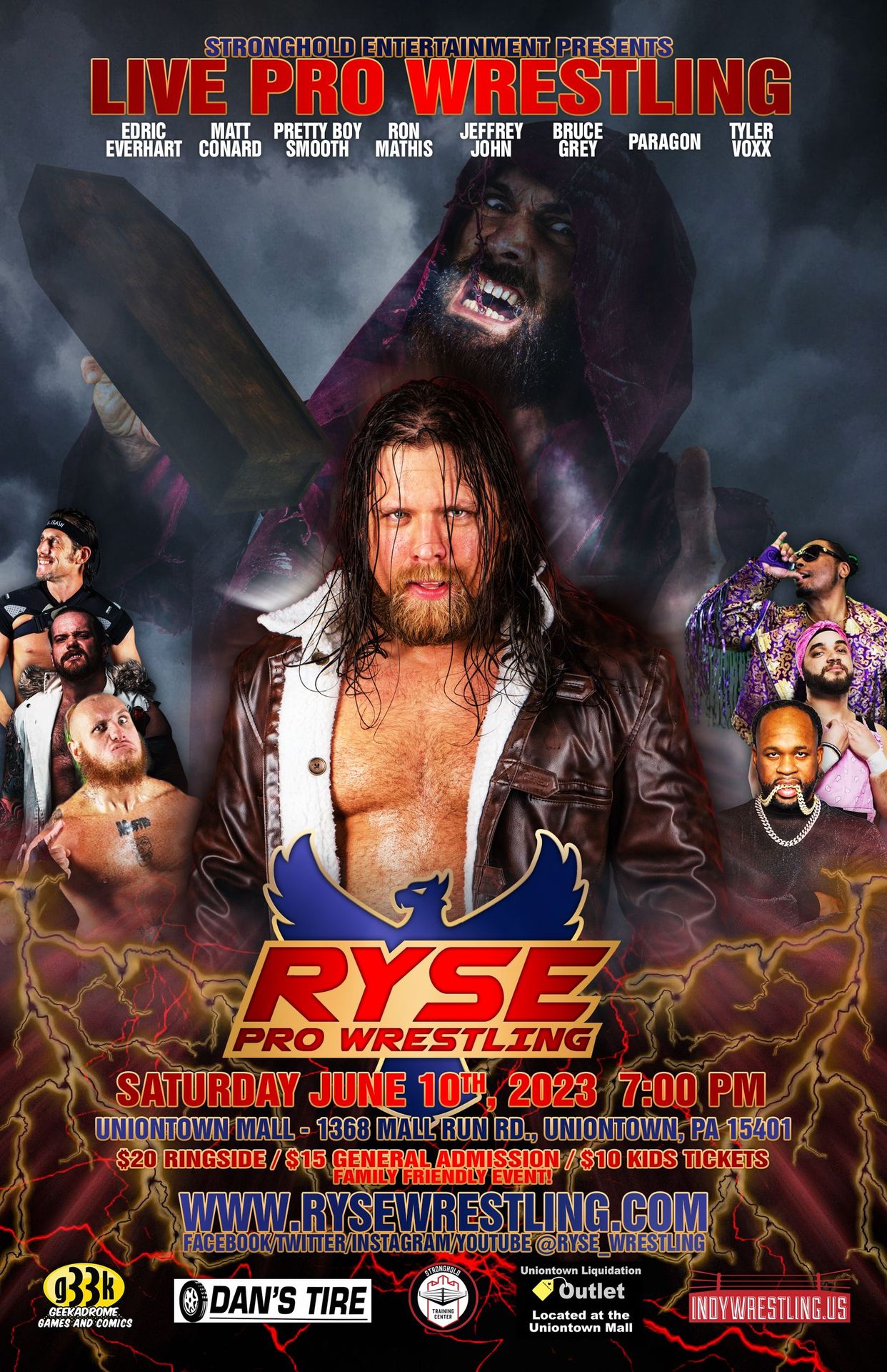 Ryse WRestling 6-10-23 