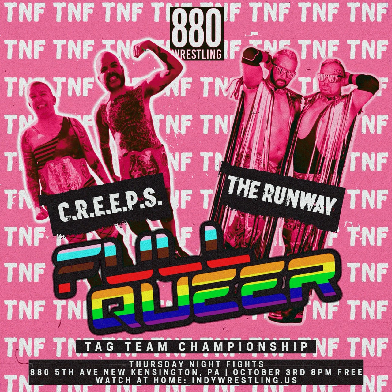 T2T Academy Pittsburgh #ThursdayNightFights - 880 Wrestling