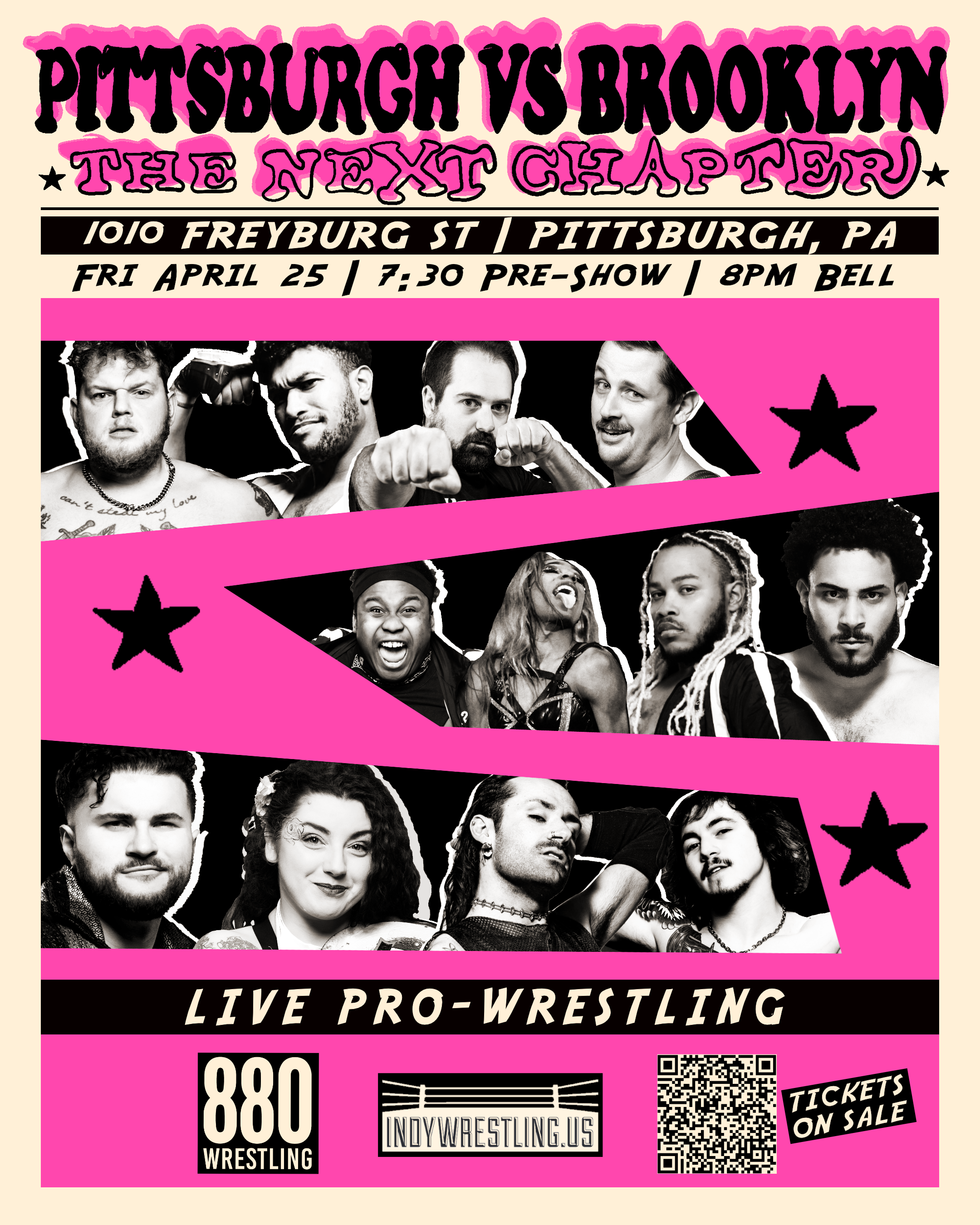 880 Pittsburgh vs Brooklyn: The Next Chapter: #PghvBkln880 - 04/26/2025