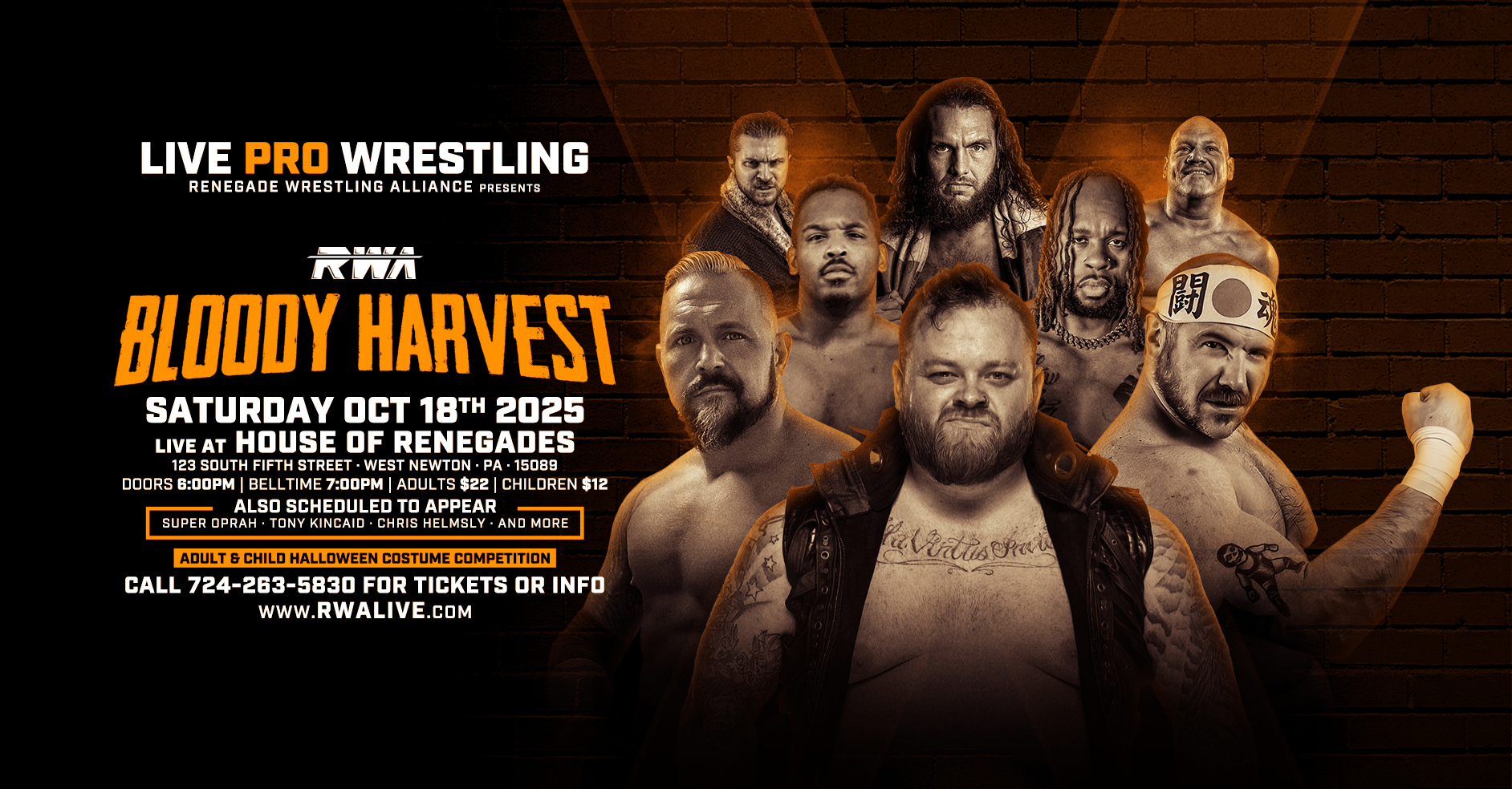 RWA Bloody Harvest 2025