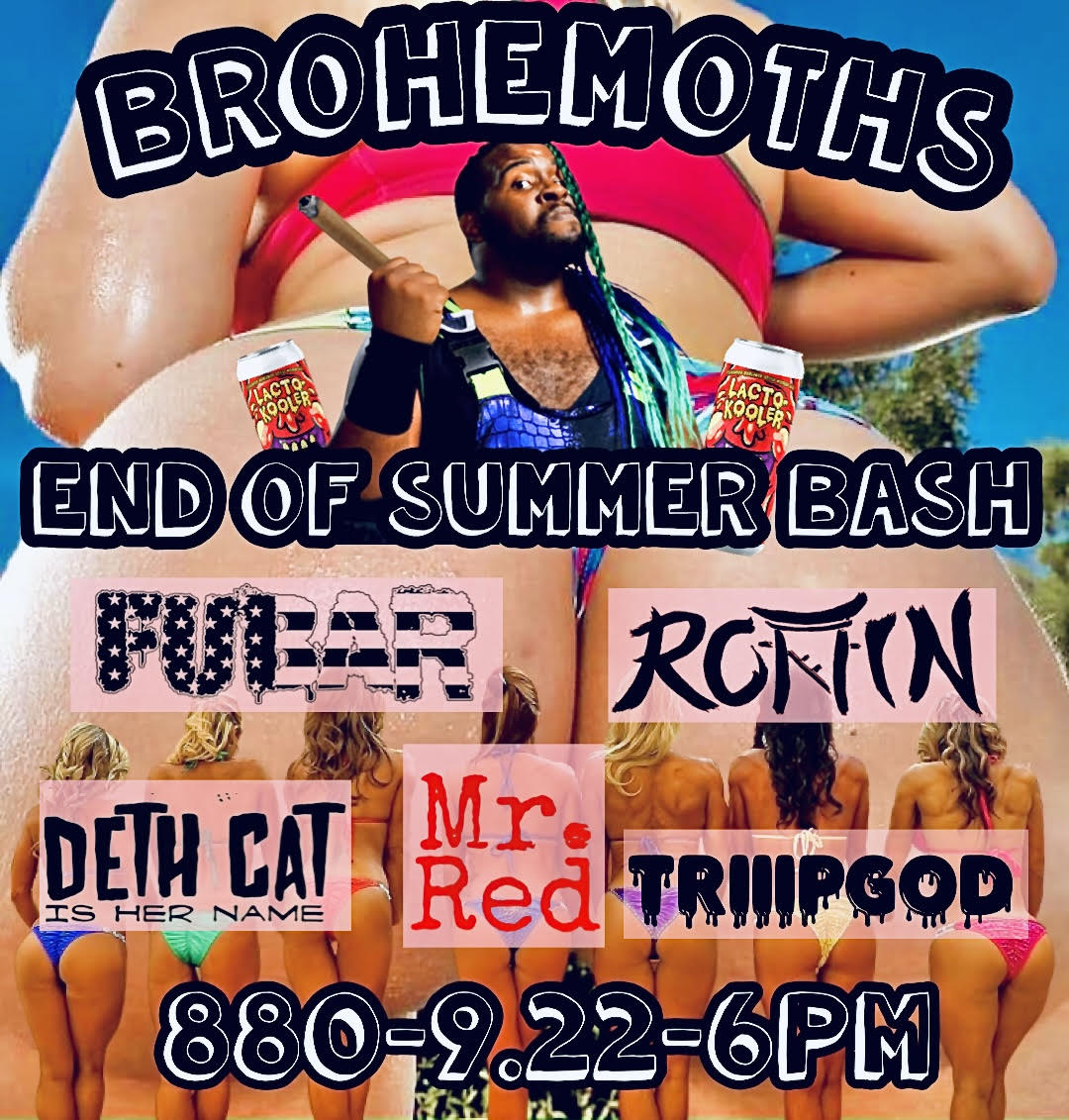 Brohemoth's End of Summer Bash - 880 Wrestling #880Bash - 09/22/2023