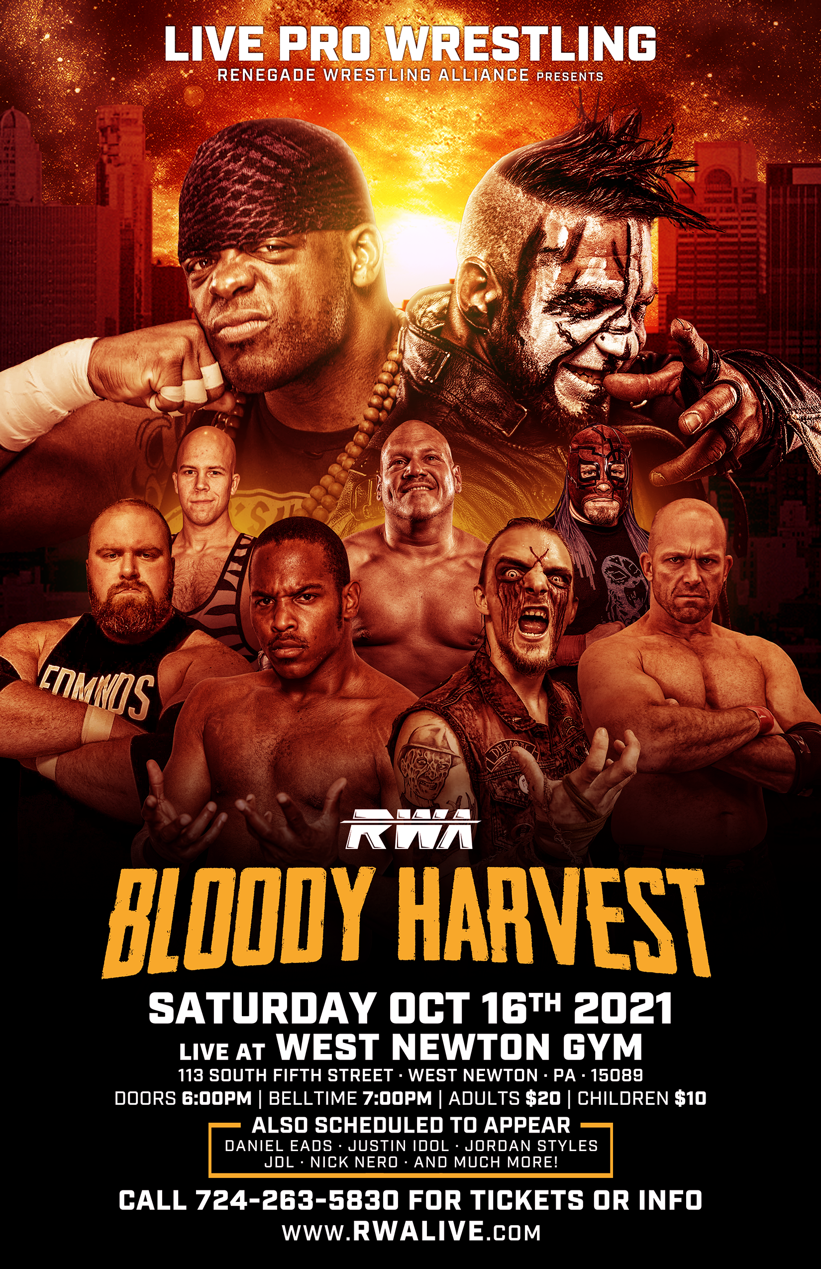 RWA Bloody Harvest 2021