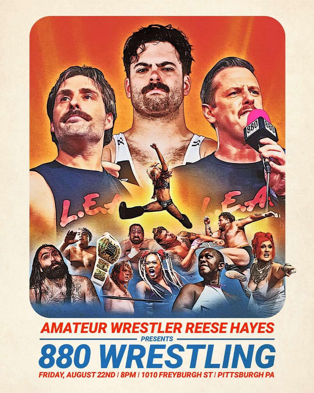 Amateur Wrestler Reese Hayes Presents 880 Wrestling - 08/23/2025