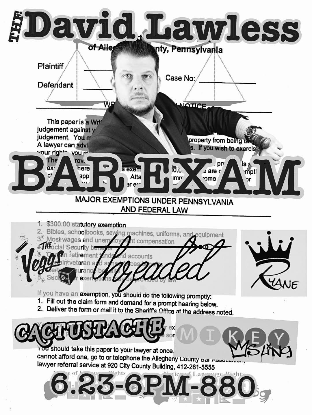 The David Lawless Bar Exam #880BarExam - 06/24/2023