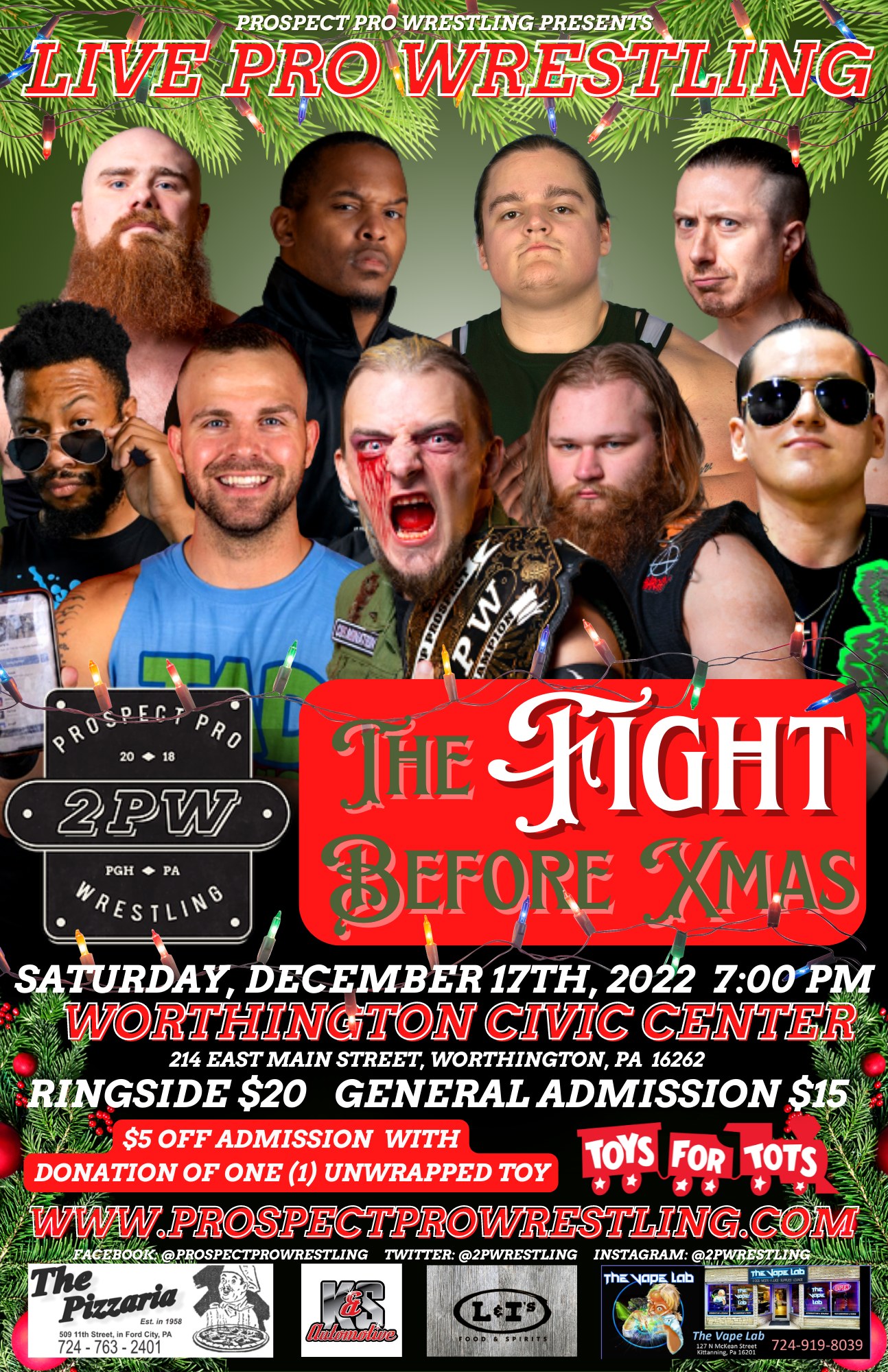 2PW the Fight Before Xmas 