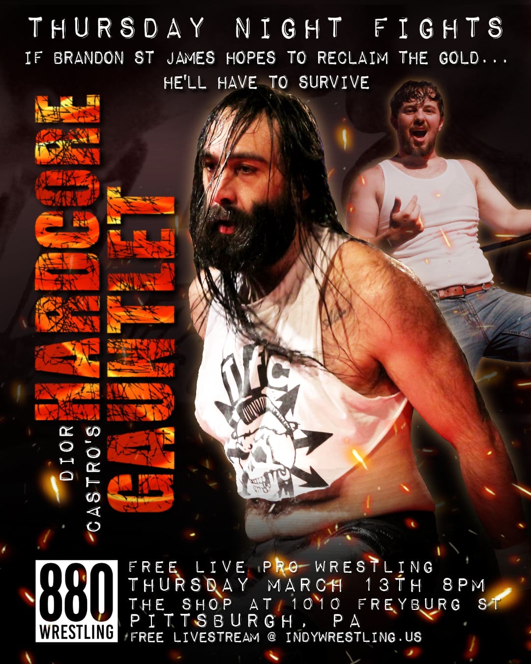 T2T Academy Pittsburgh #ThursdayNightFights - 880 Wrestling