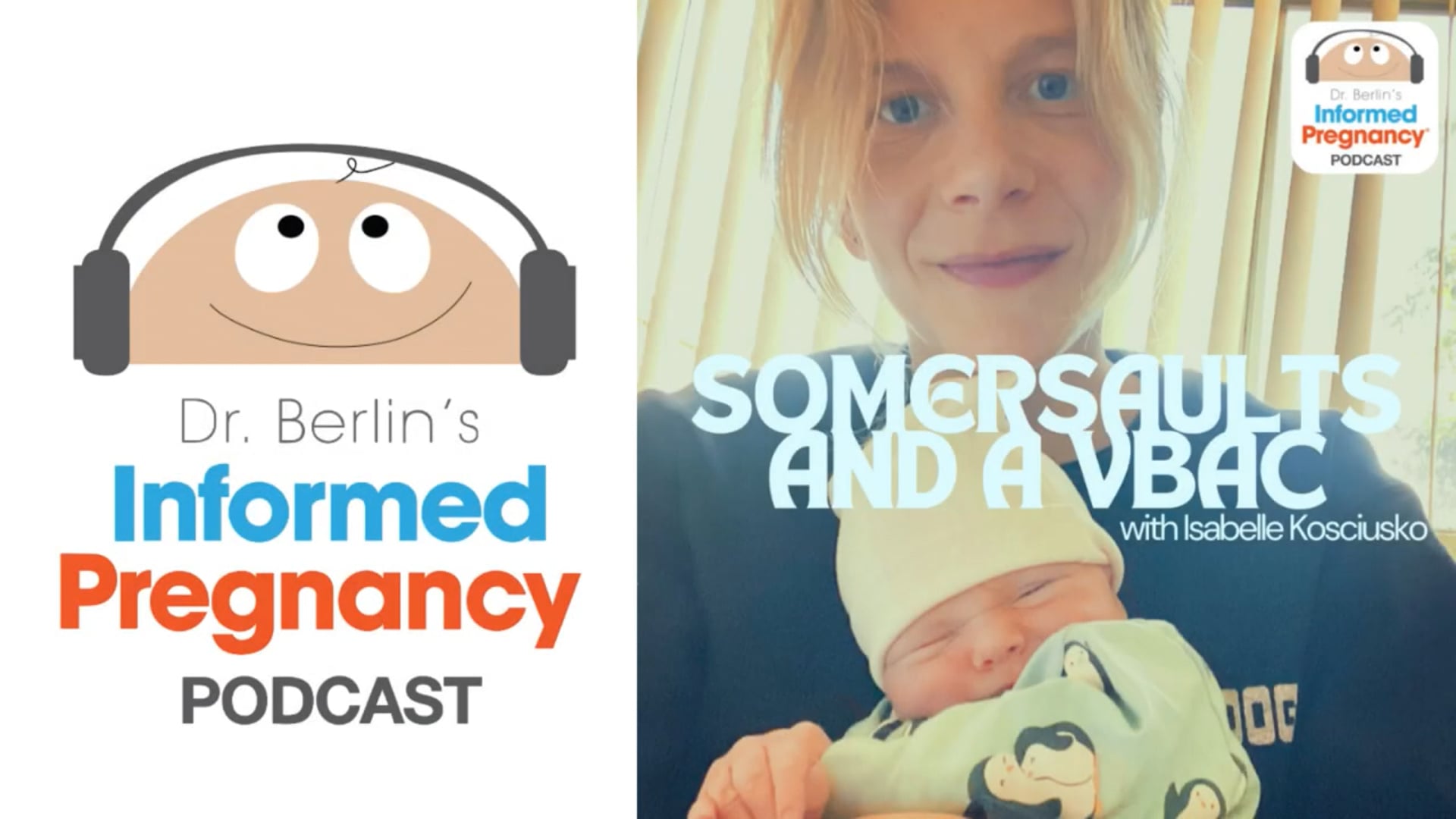 Ep. 448 Somersaults and a VBAC with Isabelle Kosciusko