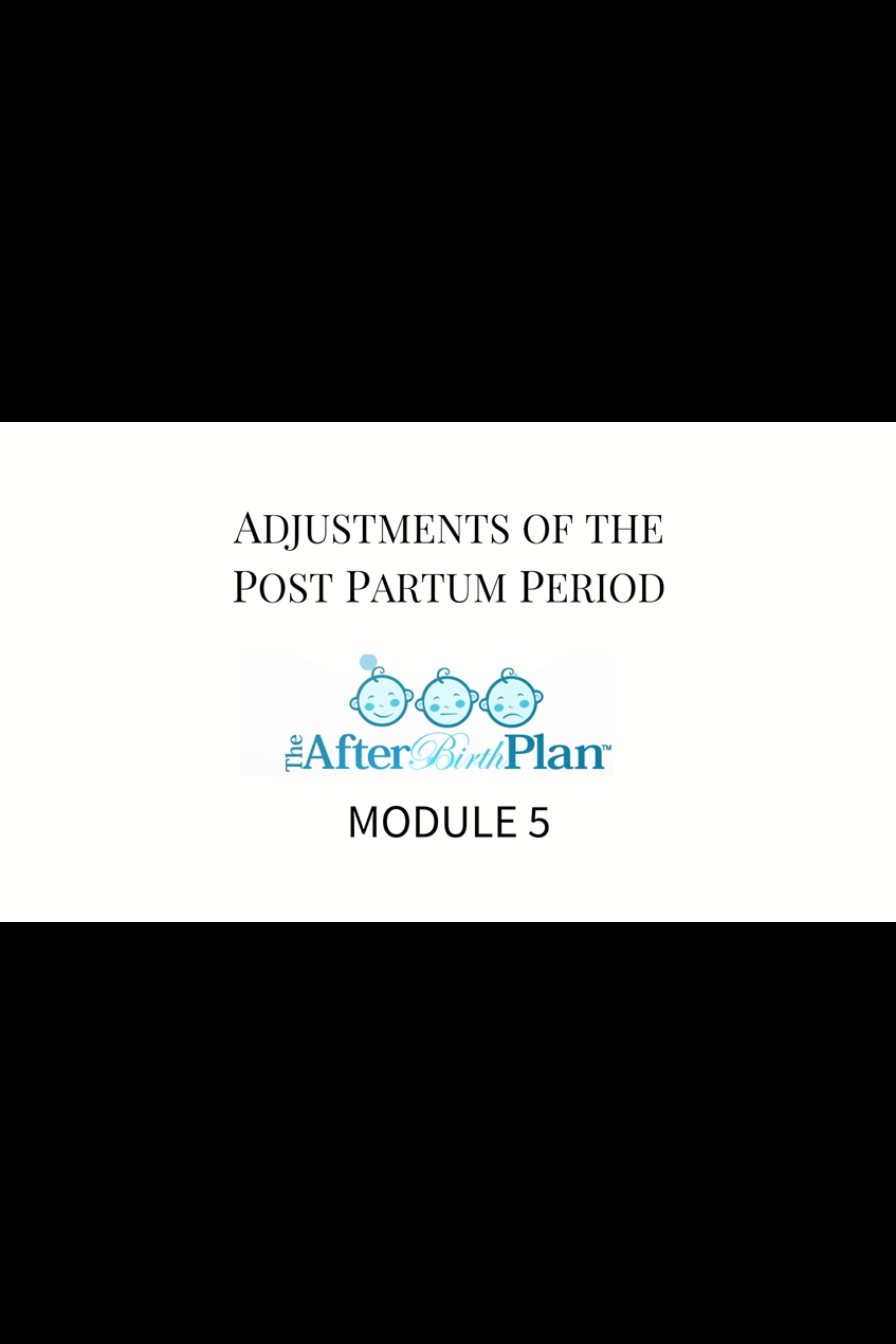 The AfterBirth Plan Module 5