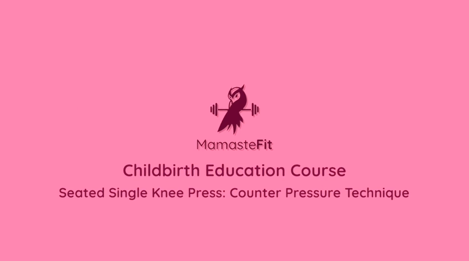 20 - Seated Single Knee Press: Counter Pressure Technique