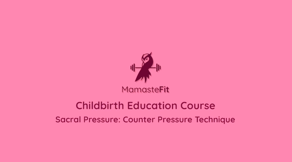 17 - Sacral Pressure: Counter Pressure Technique