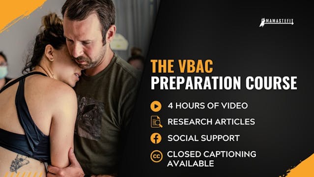 The VBAC Preparation Course from MamasteFit - COMING SOON