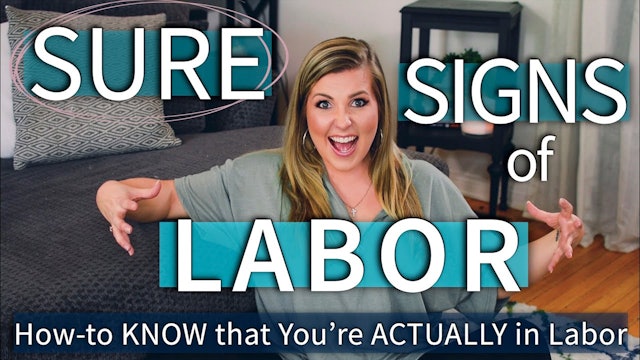 True Signs of Labor - When to Go to the Hospital? 