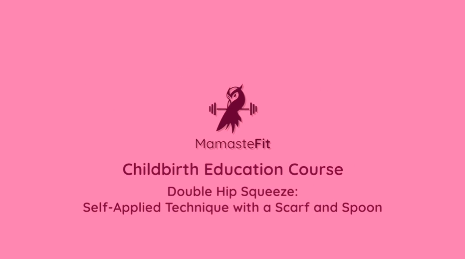 16 - Double Hip Squeeze: Self-Applied Technique with a Scarf and Spoon