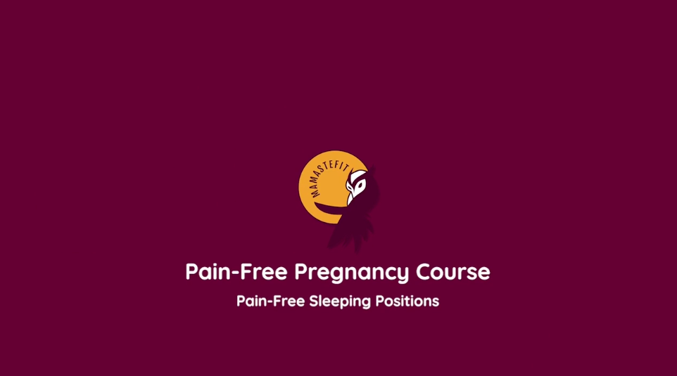 5 - Pain Free Sleeping Positions